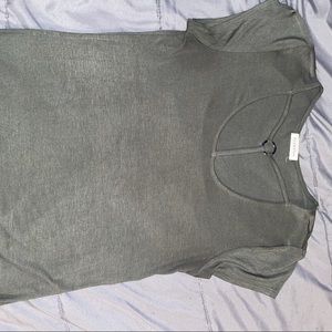 Olive green tee